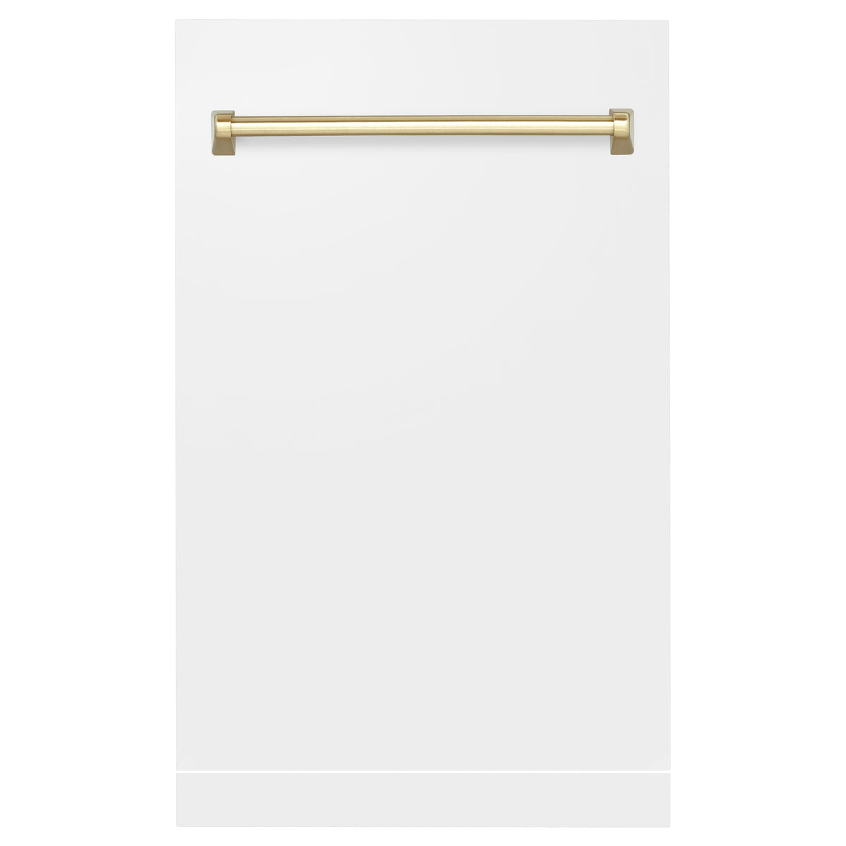 ZLINE 18" Autograph Edition Tallac Dishwasher Panel in White Matte wit