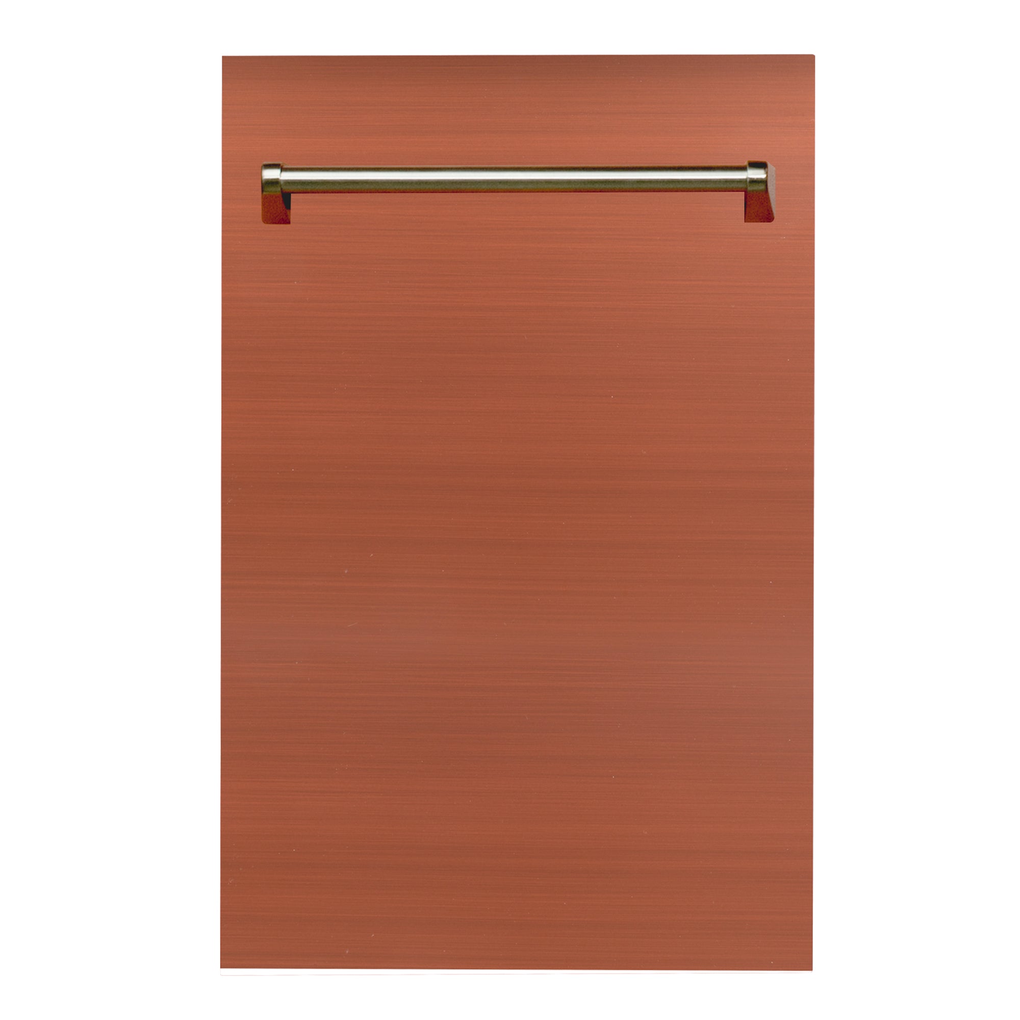 ZLINE 18" Dishwasher Panel in Copper with Traditional Handle (DP-C-H-18)