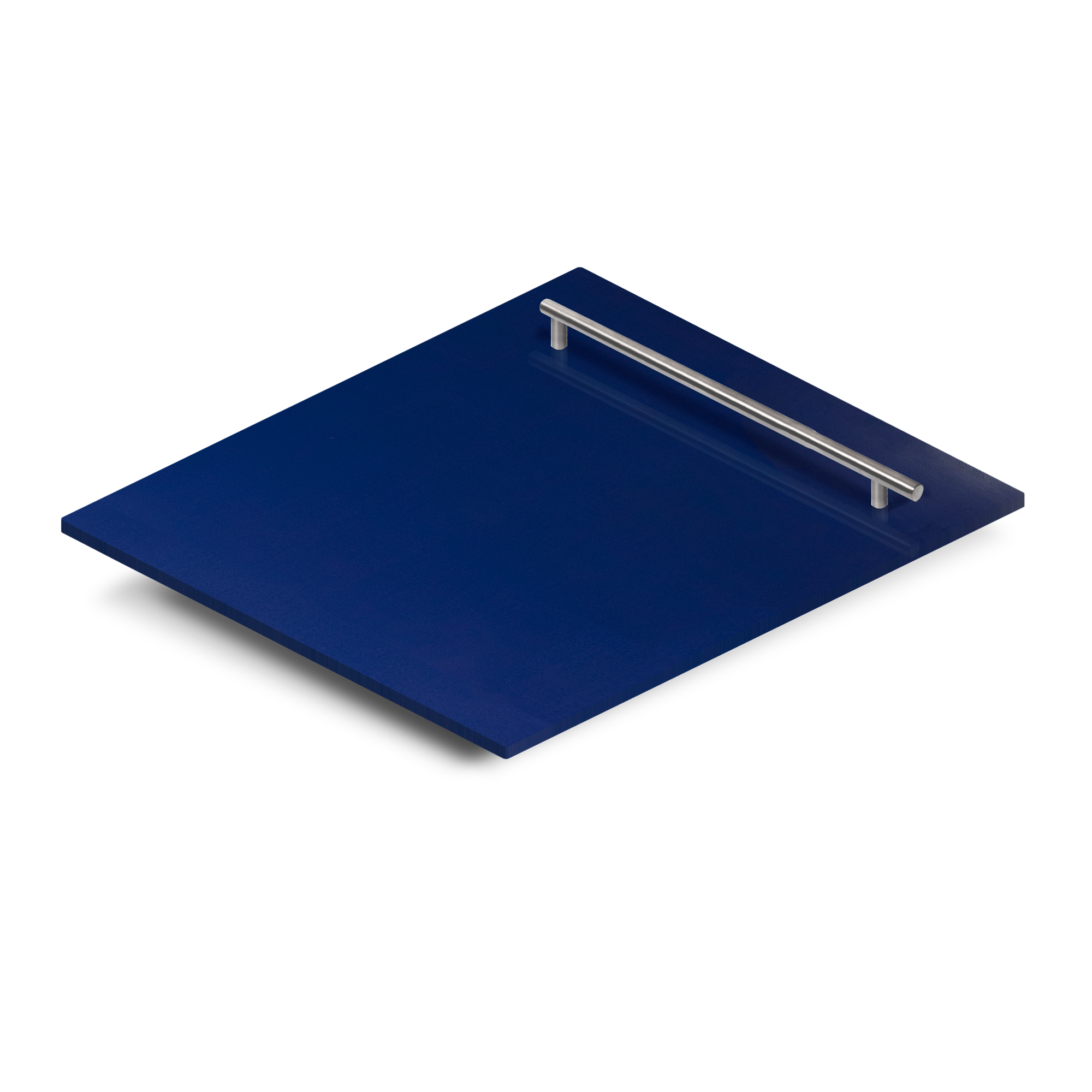 ZLINE 24" Dishwasher Panel in Blue Gloss with Modern Handle (DP-BG-H-24)