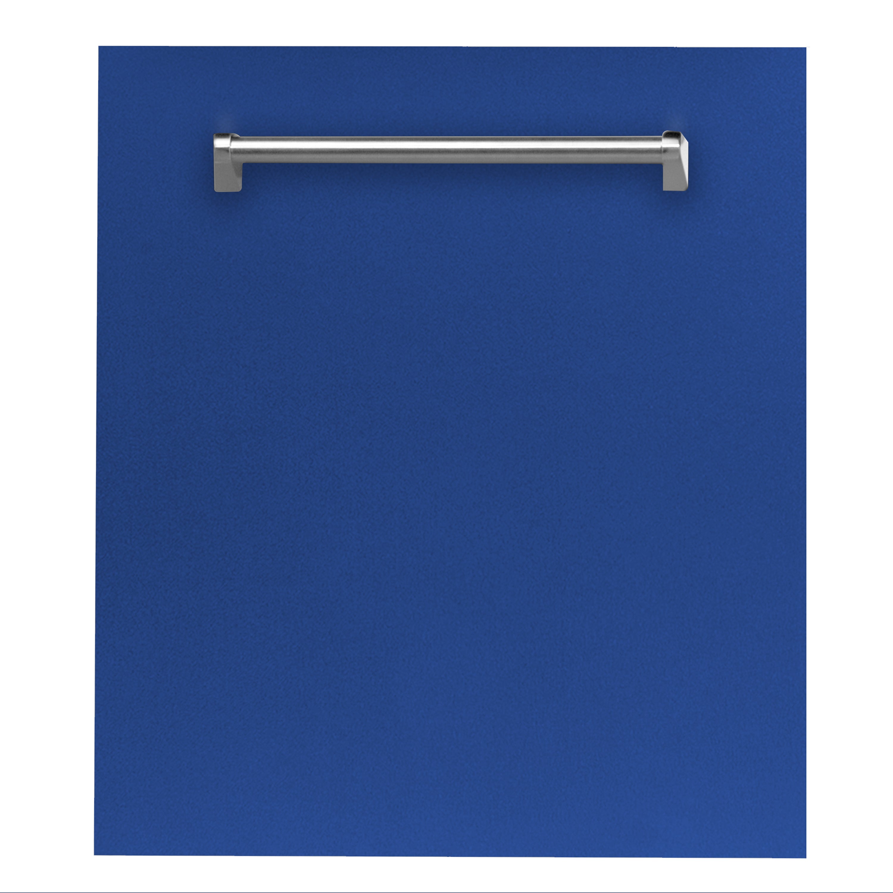 ZLINE 24" Dishwasher Panel in Blue Matte with Traditional Handle (DP-BM-24)