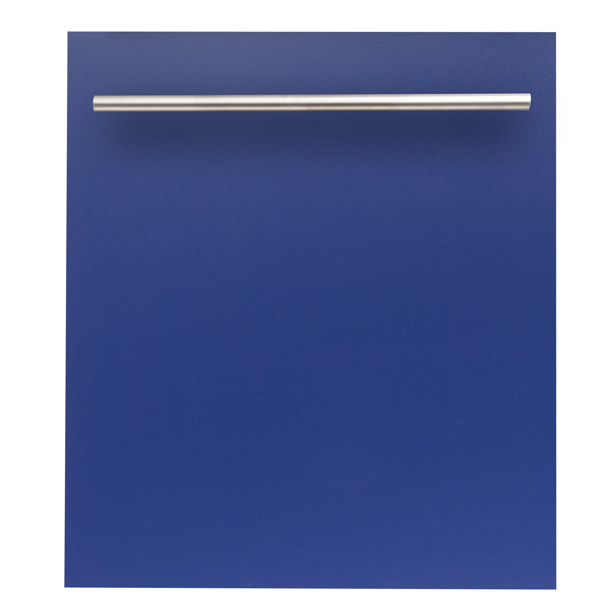 ZLINE 24" Dishwasher Panel in Blue Matte with Modern Handle (DP-BM-H-24)