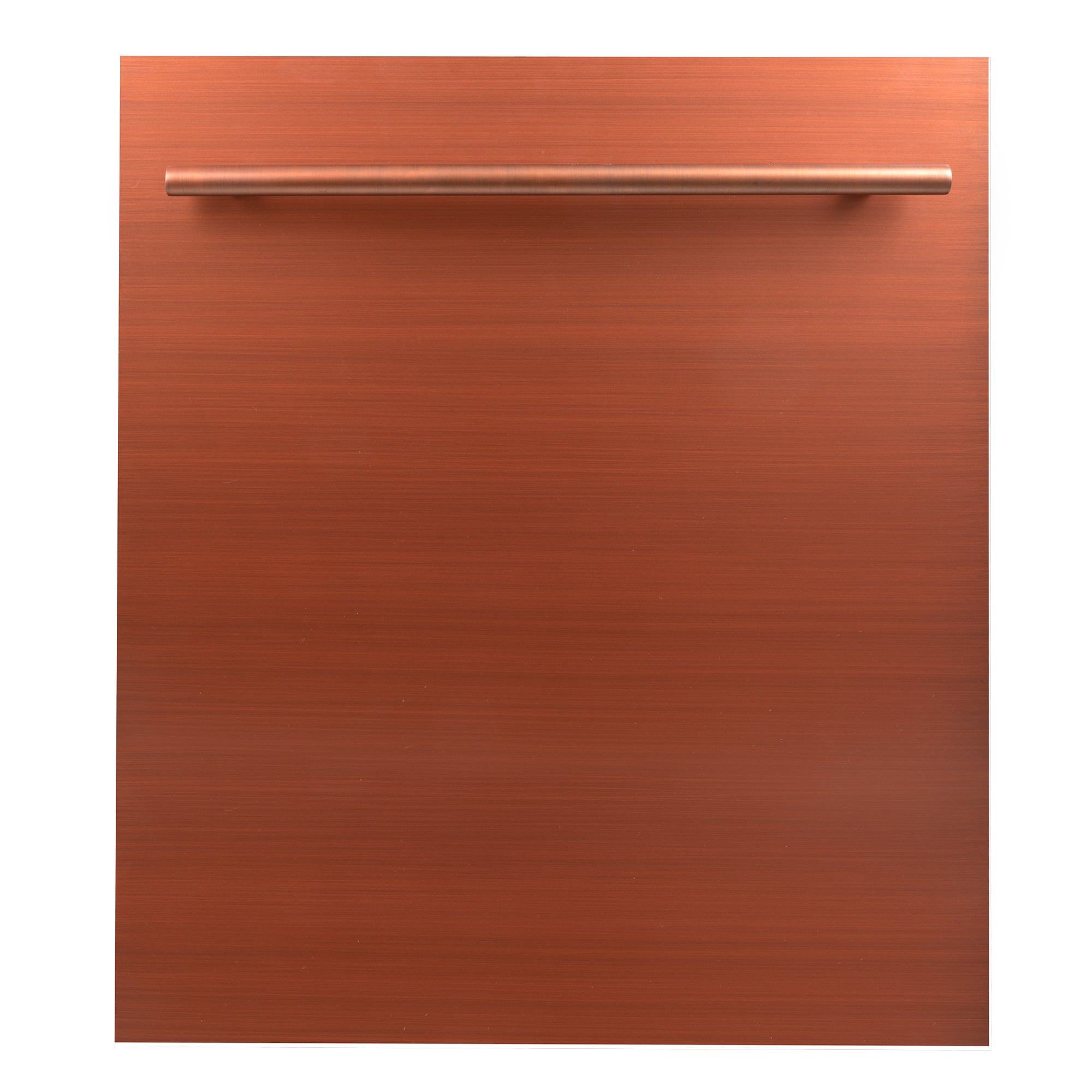 ZLINE 24" Dishwasher Panel in Copper with Modern Handle (DP-C-24)