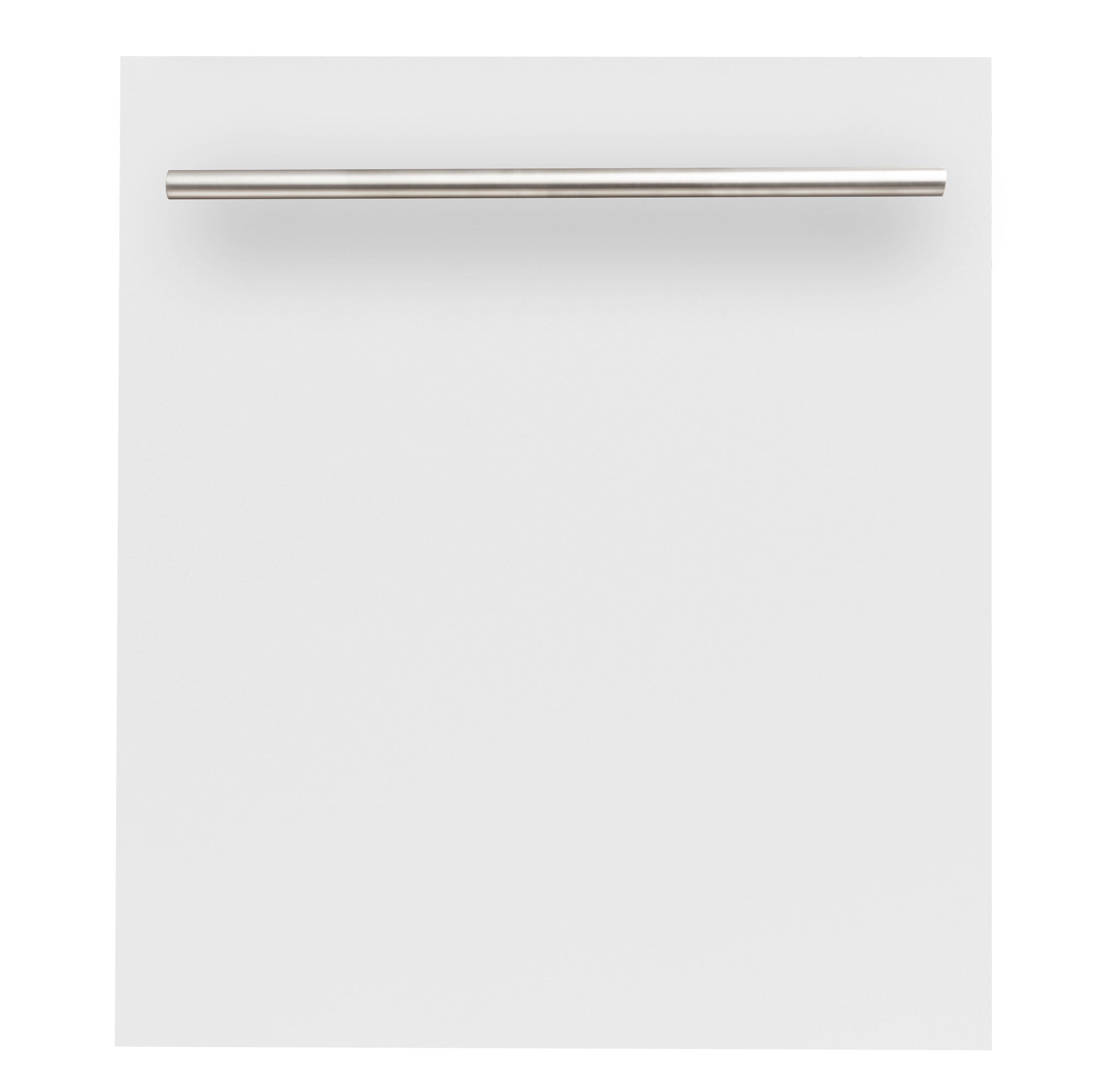 ZLINE 24" Dishwasher Panel in White Matte with Modern Handle (DP-WM-H-24)