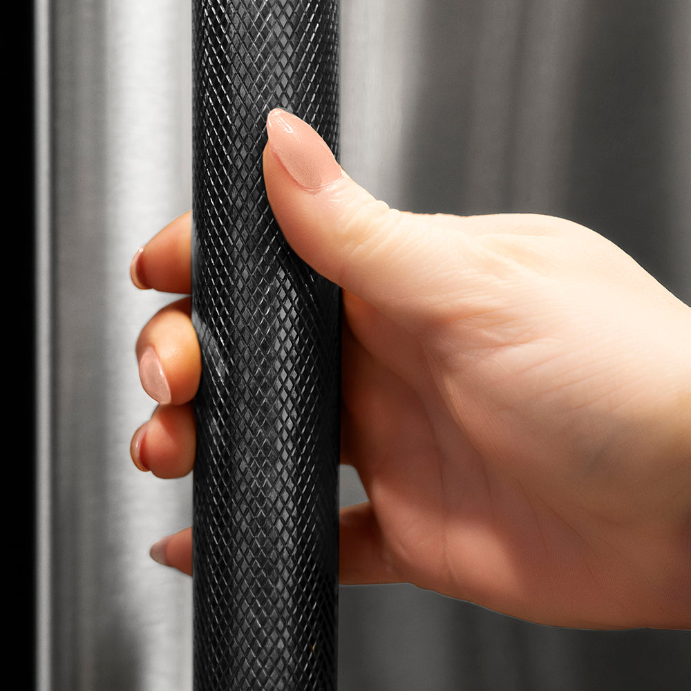 ZLINE 30 in. Built-In Refrigerator Helix Handles (Set of 2) in Black S ...