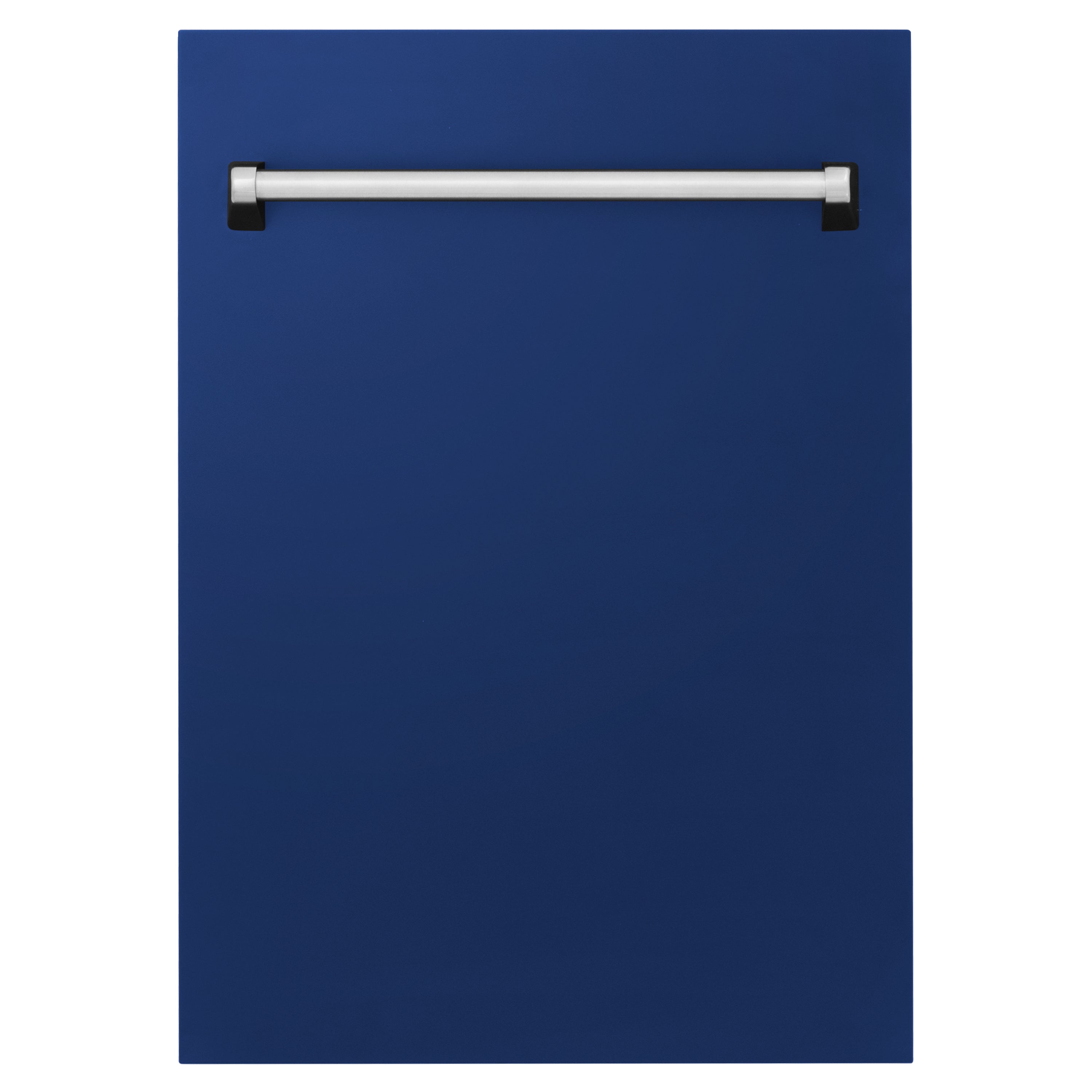 ZLINE 18" Tallac Dishwasher Panel in Blue Gloss with Traditional Handle (DPV-BG-18)