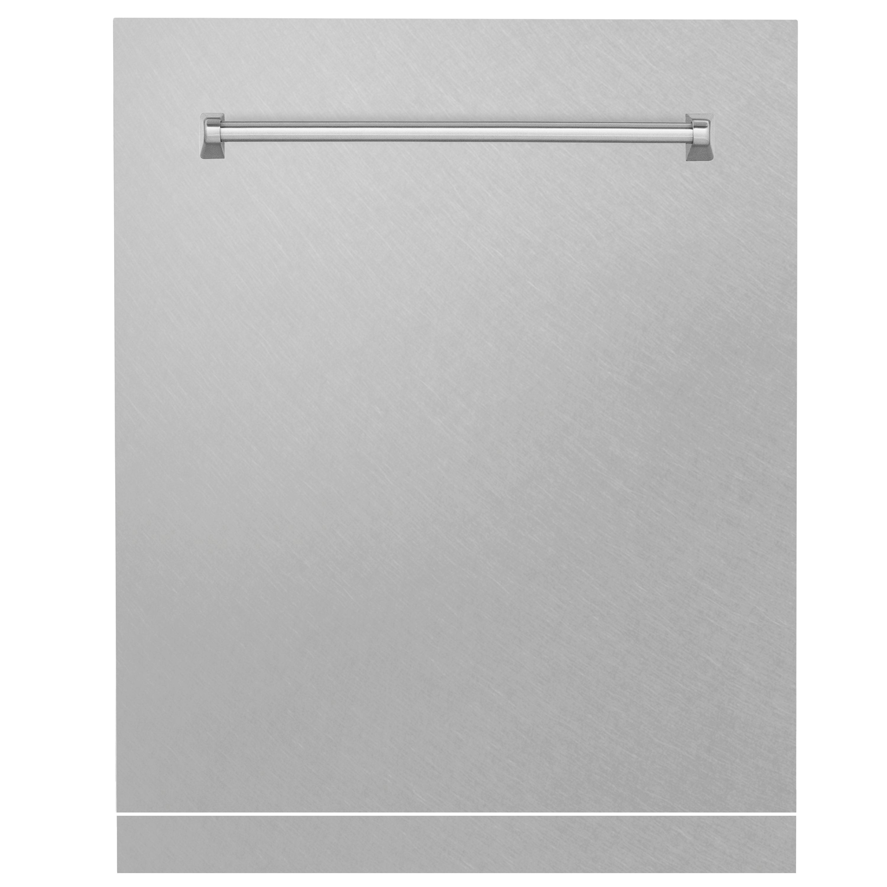 ZLINE 24" Monument Dishwasher Panel in Fingerprint Resistant Stainless Steel with Traditional Handle (DPMT-SN-24)