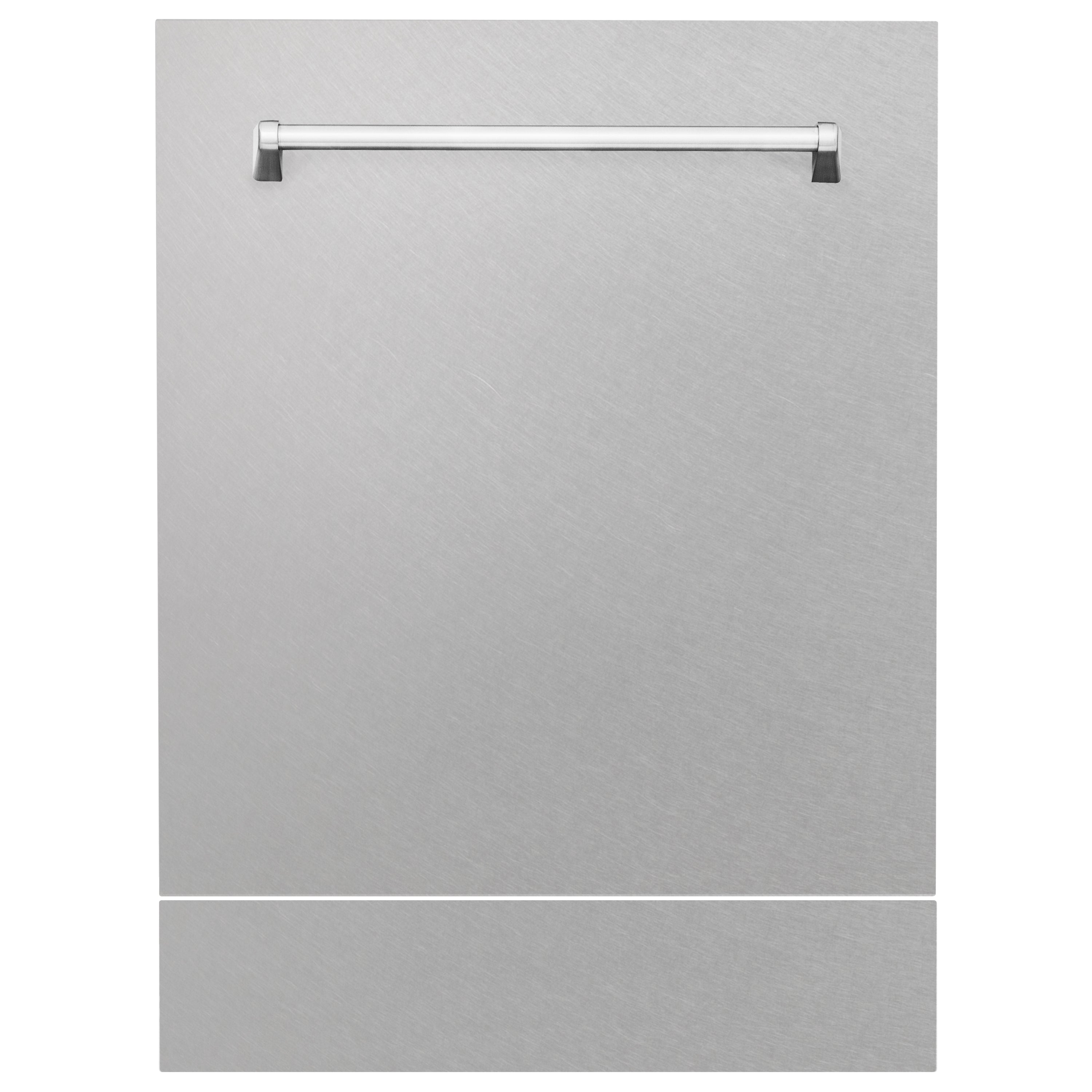 ZLINE 24" Tallac Dishwasher Panel in Fingerprint Resistant Stainless Steel with Traditional Handle (DPV-SN-24)