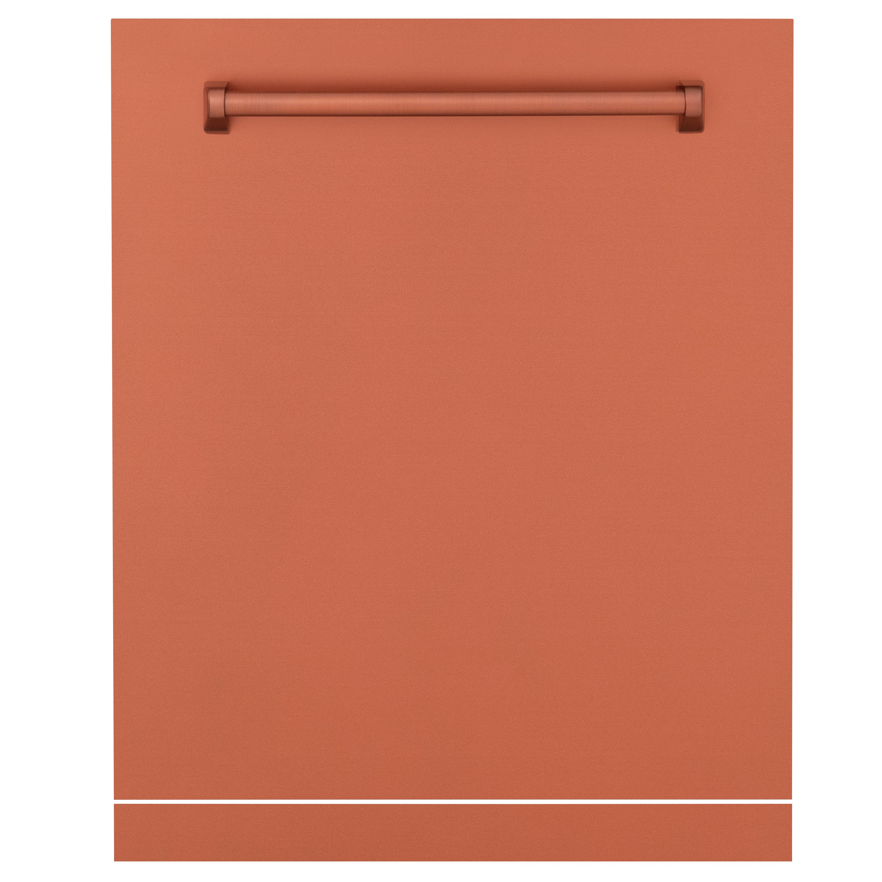 ZLINE 24" Monument Dishwasher Panel in Copper with Traditional Handle (DPMT-C-24)