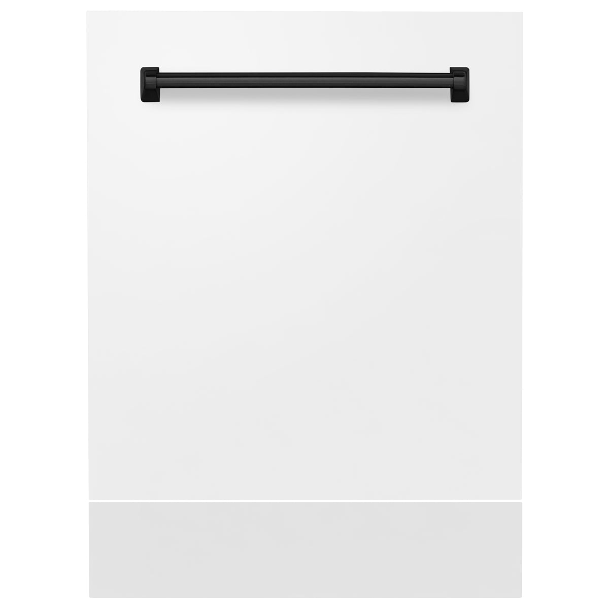 ZLINE 24" Autograph Edition Tallac Dishwasher Panel in White Matte wit