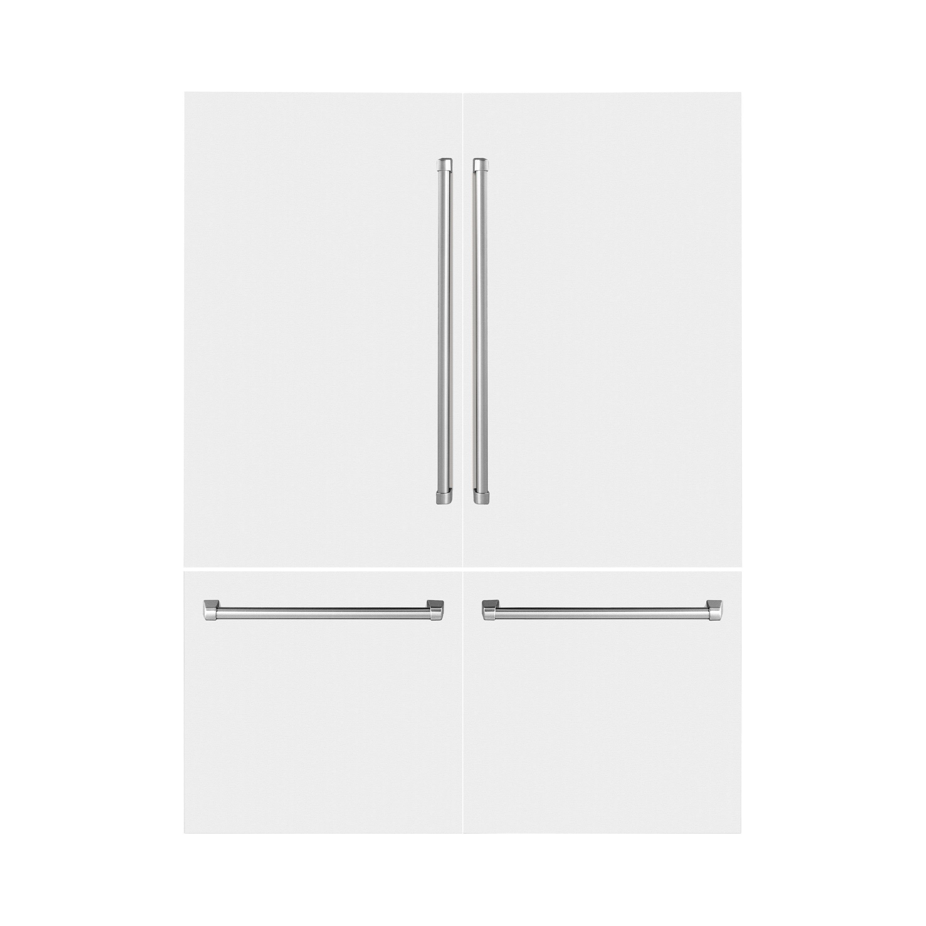 ZLINE 60" Refrigerator Panels in White Matte for a 60" Buit-in Refrigerator (RPBIV-WM-60)