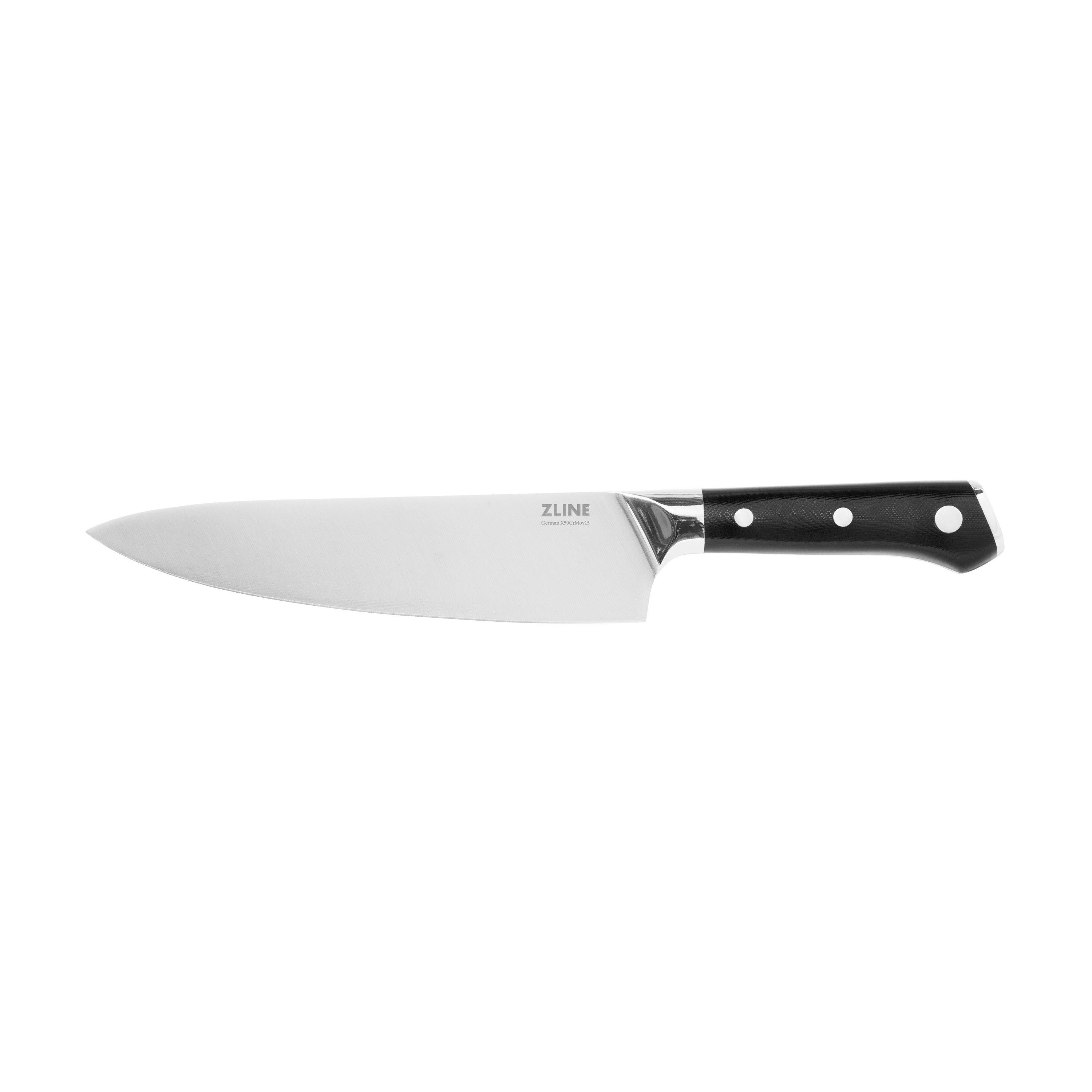 German Steel 8 inch Chef's Knife with G10 Handle