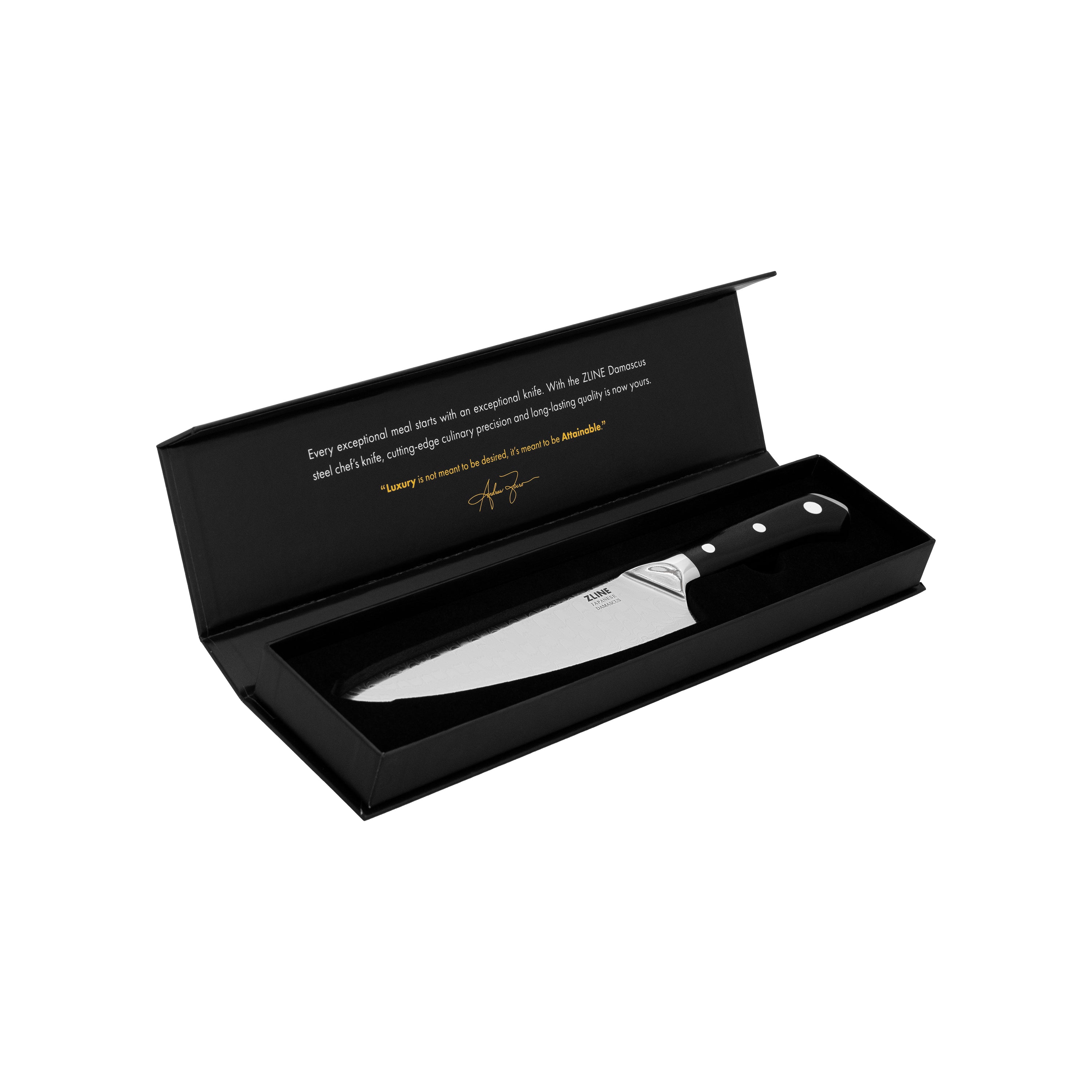 ZLINE 8” Professional Damascus Steel Chef’s Knife