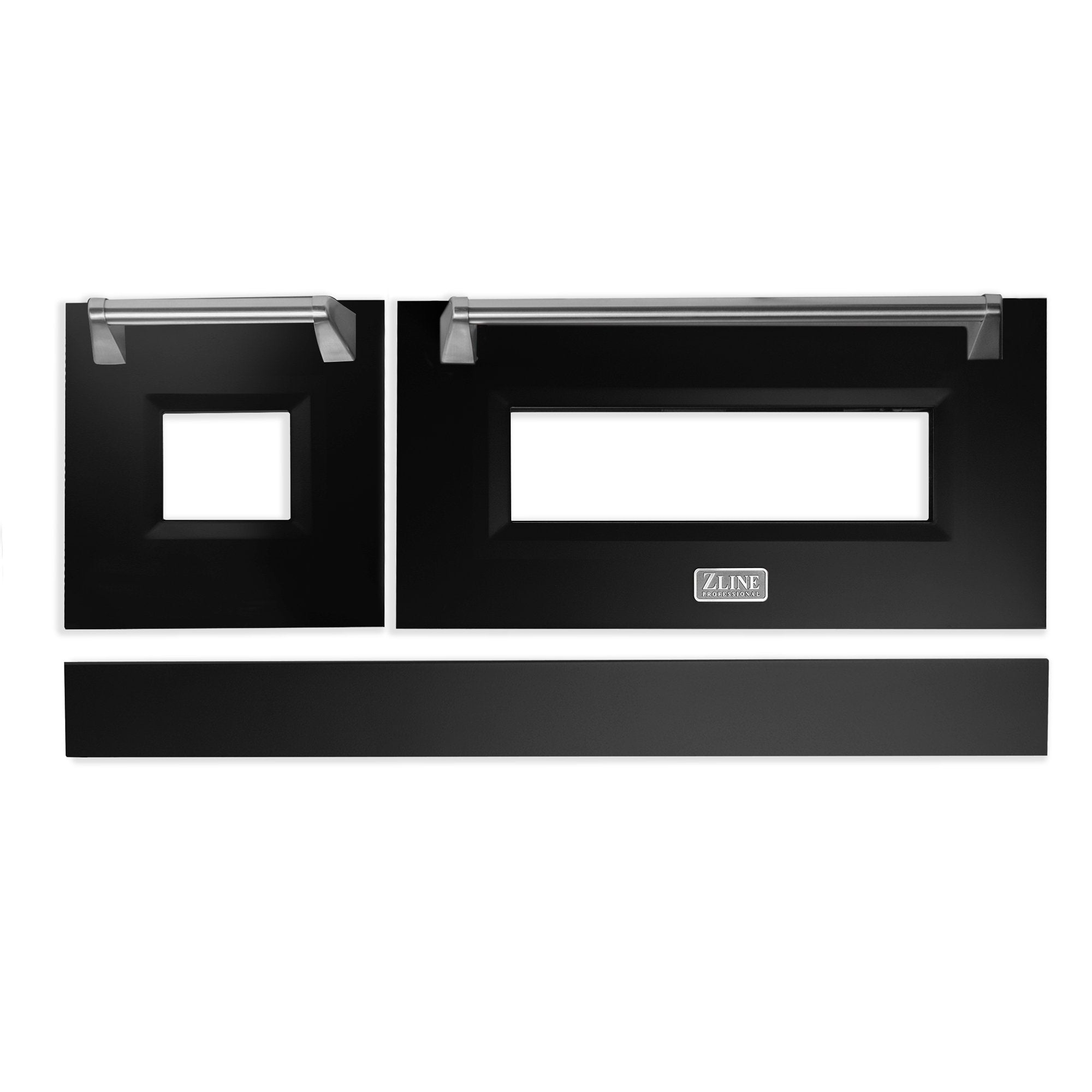 ZLINE Kitchen and Bath, ZLINE 48" Range Door in DuraSnow® Stainless Steel with Color Options, RA-DR-BLM-48,