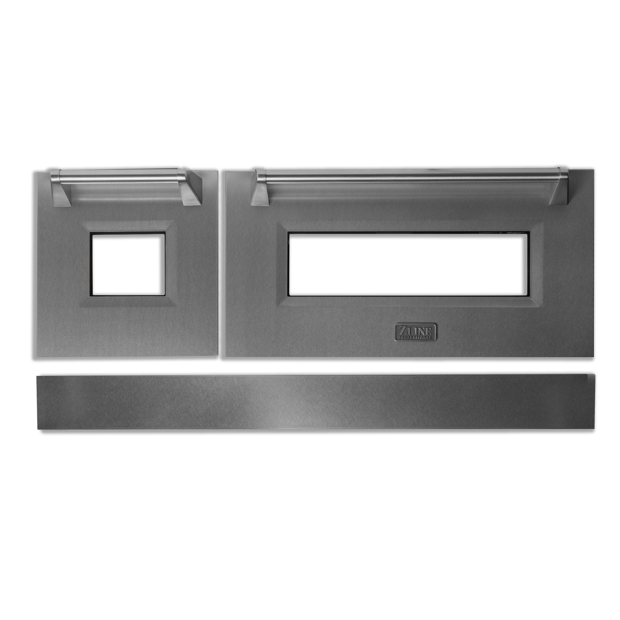 ZLINE Kitchen and Bath, ZLINE 48" Range Door in DuraSnow® Stainless Steel with Color Options, RA-DR-SN-48,